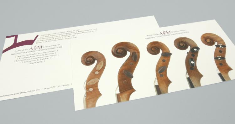 Vorschaubild Corporate Design . Geigenbau Mehler
